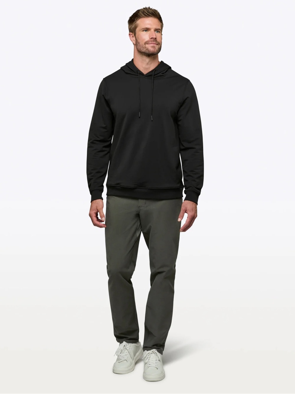 Cuts Black Hoodie Men’s
